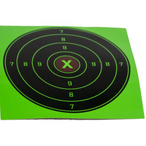 Papirmål. Selvmarkerende, grøn, 14*14 cm, 10 stk.